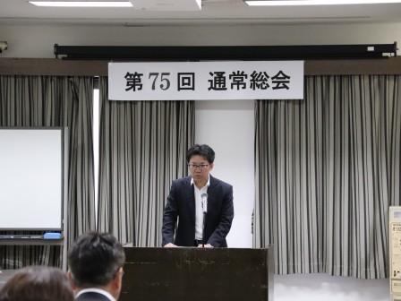挨拶：伊藤委員長　